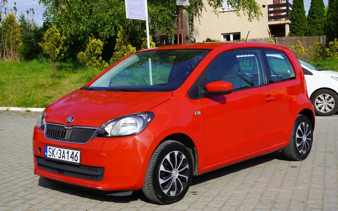 Skoda Citigo cena 15999 przebieg: 210000, rok produkcji 2016 z Katowice małe 211